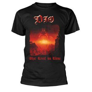 Dio The Last In Line Album Cover Heavy Metal Band T-Shirt for Rock Fans 83